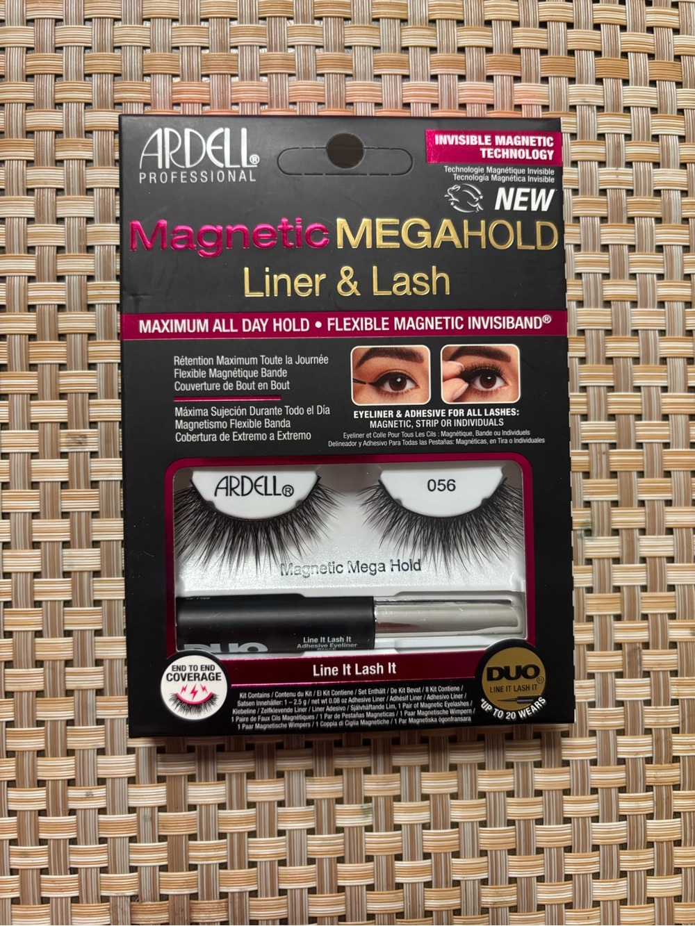 Ardell Magnetic Megahold Liner & Lash - Black
